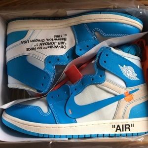 Off white UNC Air Jordan 1